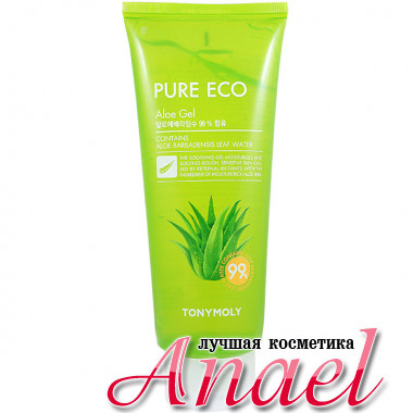 Tonymoly Успокаивающий гель с алоэ Pure Eco Aloe Gel (300 мл)