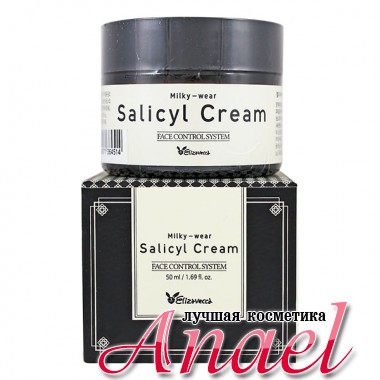 Elizavecca Крем-пилинг с салициловой кислотой для проблемной кожи Milky-wear Face Control System Salicyl Cream (50 мл)