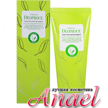 Deoproce Пилинг-гель премиум класса с экстрактом зеленого чая Premium Green Tea Peeling Vegetal (170 гр)