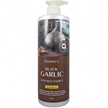 Deoproce Интенсивный энергетический шампунь «Черный чеснок» Black Garlic Intensive Energy Shampoo (1 литр)