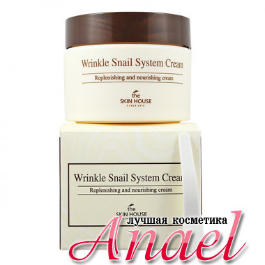 The Skin House Восстанавливающий питающий крем  против морщин с фильтратом улитки Wrinkle Snail System Cream (50 мл)