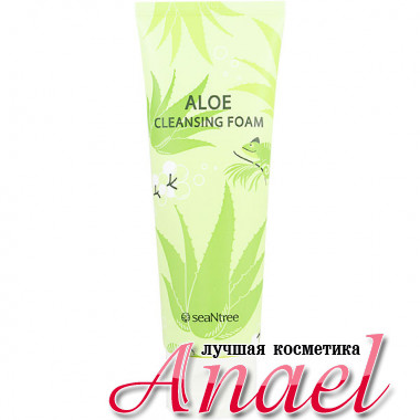 SeaNTree Пенка для умывания с экстрактом алоэ Aloe Cleansing Foam (120 мл)