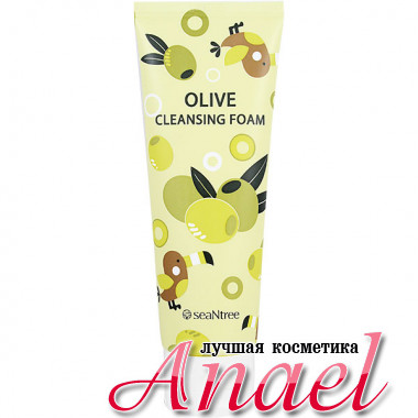 SeaNTree Пенка для умывания с оливковым маслом Olive Cleansing Foam (120 мл)