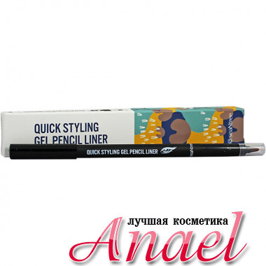 SeaNTree Гелевый карандаш-подводка для глаз «Настоящий Черный» Quick Styling Gel Pencil Liner Real Black (0.4 гр)