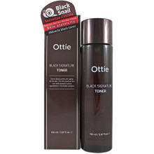 Ottie Антивозрастной тонер с муцином черной улитки Black Signature Toner (150 мл)