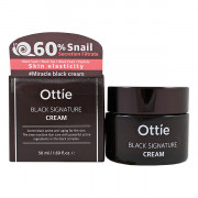 Ottie Антивозрастной крем с муцином черной улитки Black Signature Cream (50 мл)