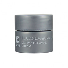 Ottie Миниатюра антивозрастного питательного крема премиум-класса для лица Platinum Aura Ultimate Caviar Cream (5 мл)