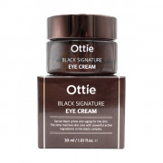 Ottie Антивозрастной крем с муцином черной улитки для контура глаз Black Signature Eye Cream (30 мл)