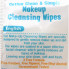 Cettua Влажные салфетки для удаления макияжа Clean & Simple Makeup Cleansing Wipes (1 уп х 15 шт)