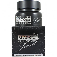 Farm Stay Многофункциональный крем с муцином черной улитки для лица Black Snail All In One Cream (100 мл)