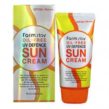 Farm Stay Солнцезащитный крем без масел для лица SPF50+ PA+++ Oil-free UV Defence Sun Cream (70 мл)          