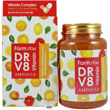 Farm Stay Многофункциональная мультивитаминная сыворотка DR-V8 Vitamin Ampoule (250 гр)