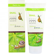 Farm Stay Пенка для умывания с экстрактом улитки Snail Pure Cleansing Foam (180 мл)