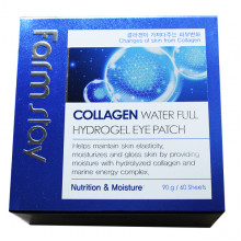 Farm Stay Питающие увлажняющие патчи с коллагеном для кожи вокруг глаз Collagen Water Full Hydrogel Eye Patch Nutrition & Moisture (60 шт)