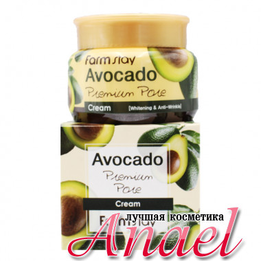 Farm Stay Отбеливающий крем премиум-класса от морщин «Авокадо» Avocado Premium Pore Cream (100 гр)
