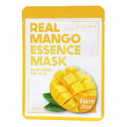 Farm Stay Увлажняющая оживляющая тканевая маска для лица «Манго» Real Mango Essence Mask Vitality & Moisture (1 шт х 23 мл)