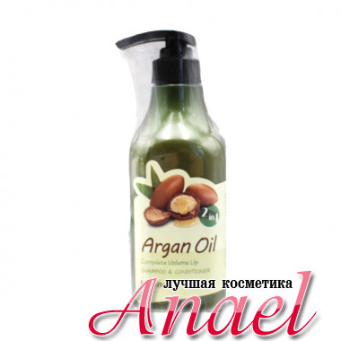 Farm Stay Шампунь-кондиционер с маслом арганы для объема волос Argan Oil Complete Volume Up 2 &1 Shampoo & Conditioner (530 мл)