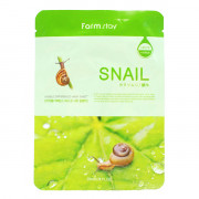 Farm Stay Улиточная тканевая маска «Видимая разница» Snail Visible Difference Mask sheet Pack (1 шт х 23 гр)