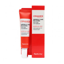 Farm Stay Сыворотка-роллер с церамидами от морщин для контура глаз Ceramide Wrinkle Care Relaxing Rolling Eye Serum (25 мл)