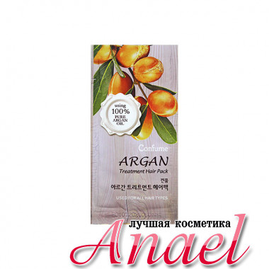  Welcos Пробник маски с аргановым маслом для всех типов волос Confume Argan Treatment Hair Pack
