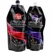 Bosnic Безаммиачная Черная крем-краска для волос «5-минутное окрашивание» + активатор Speed 5 Intension Color Cream (2 х 500 мл) 