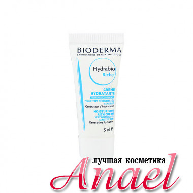 Bioderma Пробник увлажняющего крема Гидрабио Риш для обезвоженной и чувствительной кожи Hydrabio Moisturising Riche Cream