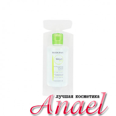 Bioderma Пробник мицеллового раствора Себиум H2O для жирной и проблемной кожи Sebium H2O Solution Micellaire Nettoyante Purifiante