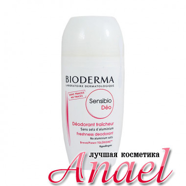 Bioderma Гипоаллергенный шариковый дезодорант без солей алюминия Сенсибио Део Sensibio Deo Freshness Deodorant (50 мл)