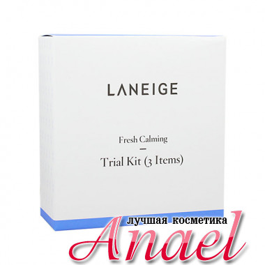 Laneige Набор миниатюр балансирующих освежающих средств Fresh Calming Trial Kit (3 предмета)