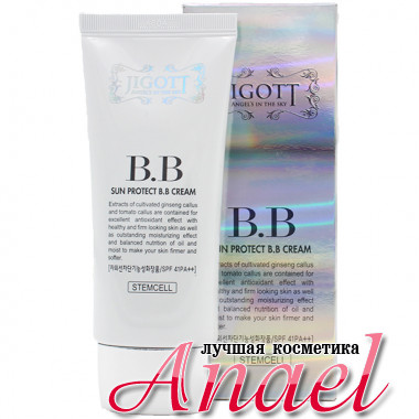 Skinine Jigott Солнцезащитный BB-крем с фитостволовыми клетками SPF41 PA++ Sun Protect BB Cream (50 мл)