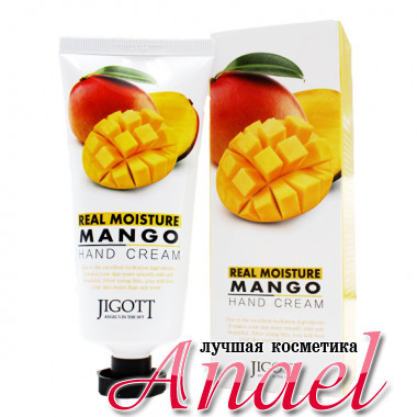 Skinine Jigott Увлажняющий крем для рук «Манго» Mango Real Moisture Hand Cream (100 мл)