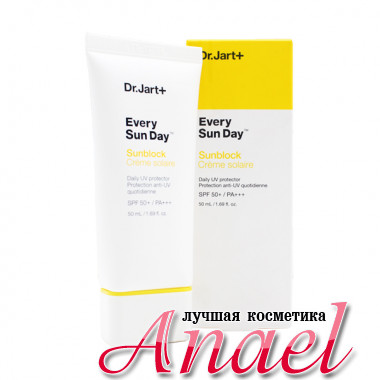 Dr. Jart+ Солнцезащитный крем для лица и тела Every Sun Day Sunblock SPF50+/PA+++ (50 мл)