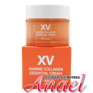 Esthetic House Интенсивный антивозрастной крем с морским коллагеном для лица XV Marine Collagen Essential Cream (50 мл)