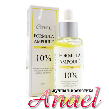 Esthetic House Ампульная витаминная сыворотка с 10% экстрактом облепихи Formula Ampoule Vita C 10% (80 мл)												