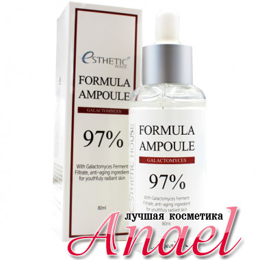 Esthetic House Ампульная сыворотка с 97% содержанием грибка галактомисис Formula Ampoule 97% Galactomyces (80 мл)