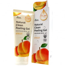 Ekel Пилинг-гель (скатка) «Натуральная чистота» с экстрактом абрикоса Apricot Natural Clean Peeling Gel (180 мл)