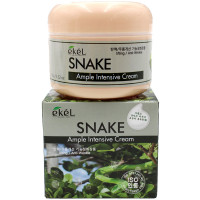 Ekel Интенсивный ампульный лифтинговый крем от морщин со «змеиным» пептидом для лица Snake Ample Intensive Cream (100 гр)