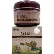 Ekel Интенсивный отбеливающий крем с улиточным муцином от морщин Snail Ample Intensive Cream Whitening / Anti-Wrinkle (100 гр)