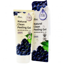 Ekel Пилинг-гель (скатка) «Природная чистота» с экстрактом винограда Natural Clean Peeling Gel Grape (180 мл)