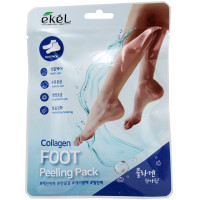 Ekel Пилинг-носочки с коллагеном Collagen Foot Peeling Pack (1 пара х 40 гр)