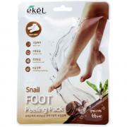 Ekel Пилинг-носочки с муцином улитки Snail Foot Peeling Pack (1 пара х 40 гр)