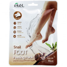 Ekel Пилинг-носочки с муцином улитки Snail Foot Peeling Pack (1 пара х 40 гр)