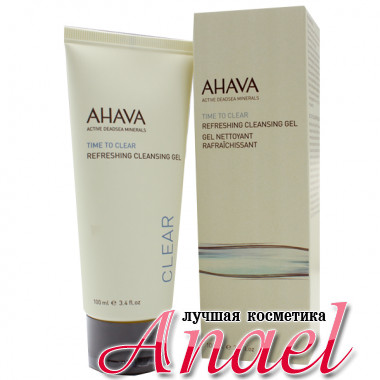 Ahava Освежающий гель для очистки кожи Active Dead Sea Minerals Time to clear Refreshing Cleansing Gel (100 мл)