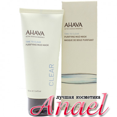 Ahava Очищающая грязевая маска для лица Active Deadsea Minerals Time to clear Purifying Mud Mask (100 мл)