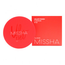 Missha Матирующий кушон для макияжа Velvet Finish Cushion SPF50+ PA+++ Тон 23 Натуральный беж (15 гр)