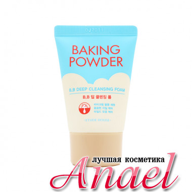 Etude House Глубокоочищающая пенка для снятия макияжа Baking Powder B.B. Deep Cleansing Foam (30 мл)