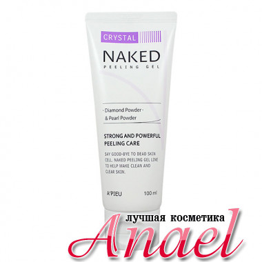 A'Pieu Пилинг-гель с бриллиантовой и жемчужной пудрой для лица Crystal Naked Peeling Gel (100 мл)