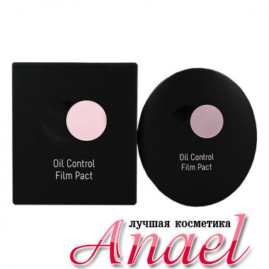 A'Pieu Матирующая компактная пудра тон №1 Нежно-розовый Oil Control Film Pact  (11,5 гр)