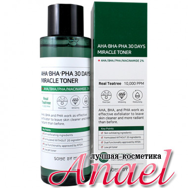 Some By Mi Чудо-тонер-эксфолиант с кислотами AHA-BHA-PHA 30 Days Miracle Toner (150 мл)