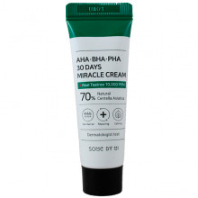Some By Mi Миниатюра чудо-крема с кислотами и экстрактом центеллы AHA-BHA-PHA 30 Days Miracle Cream (20 гр)